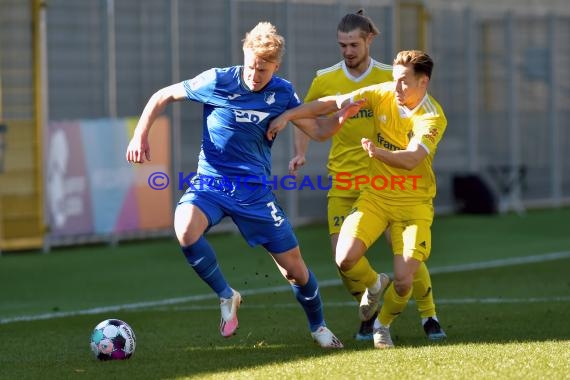 Regionalliga Suedwest - 2020/2021 - TSG 1899 Hoffenheim II vs. FK Pirmasens (© Kraichgausport / Loerz)