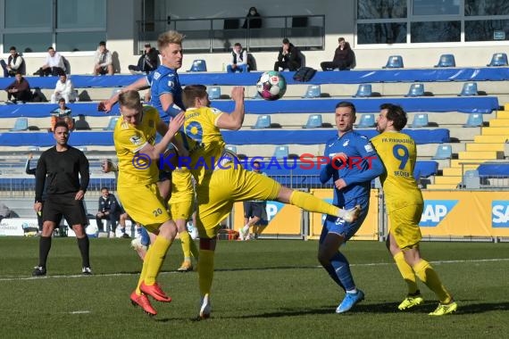 Regionalliga Suedwest - 2020/2021 - TSG 1899 Hoffenheim II vs. FK Pirmasens (© Kraichgausport / Loerz)