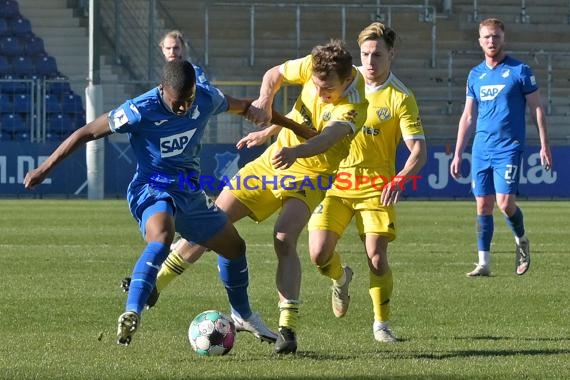 Regionalliga Suedwest - 2020/2021 - TSG 1899 Hoffenheim II vs. FK Pirmasens (© Kraichgausport / Loerz)