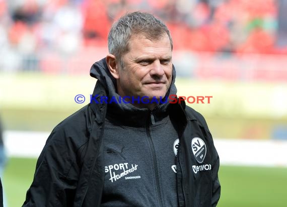 2. BL - 18/19 - SV Sandhausen vs. SC Paderborn (© Fotostand / Loerz)