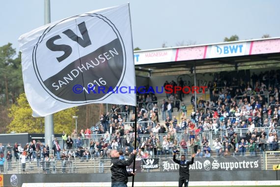 2. BL - 18/19 - SV Sandhausen vs. SC Paderborn (© Fotostand / Loerz)