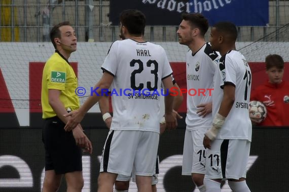 2. BL - 18/19 - SV Sandhausen vs. SC Paderborn (© Kraichgausport / Loerz)