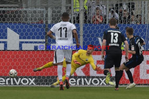 2. BL - 18/19 - SV Sandhausen vs. SC Paderborn (© Kraichgausport / Loerz)