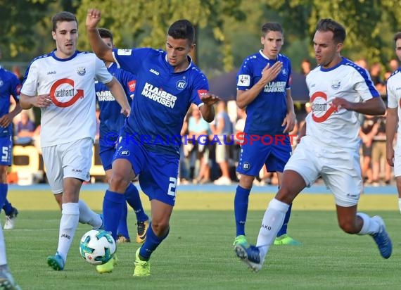 Badischer Pokal SV Rohrbach/S - Karlsruher SC 22.08.2017 (© Siegfried Lörz)