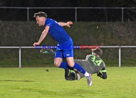 Saison 22/23 Kreisliga Sinsheim - VfL Mühlbach vs TSV Neckarbischofsheim  (© Siegfried Lörz)