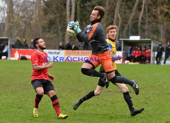 Landesliga Rhein Neckar TSV Michelfeld gegen VfB Eppingen 29.11.2015 (© Siegfried)