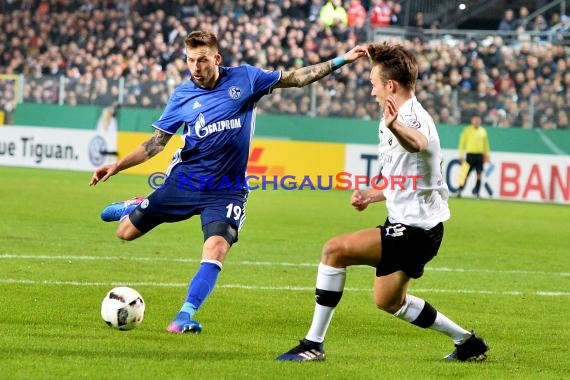 DFB Pokal  - 16/17  - SV Sandhausen vs. FC Schalke 04 (© Kraichgausport / Loerz)