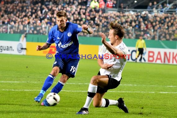 DFB Pokal  - 16/17  - SV Sandhausen vs. FC Schalke 04 (© Kraichgausport / Loerz)