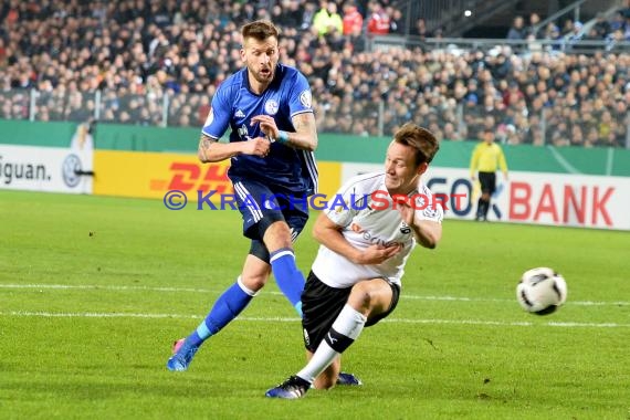 DFB Pokal  - 16/17  - SV Sandhausen vs. FC Schalke 04 (© Kraichgausport / Loerz)