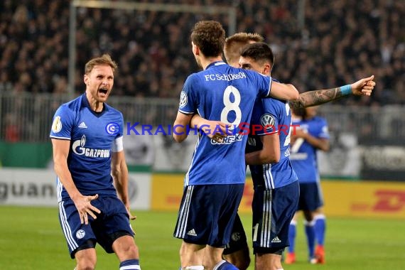 DFB Pokal  - 16/17  - SV Sandhausen vs. FC Schalke 04 (© Kraichgausport / Loerz)