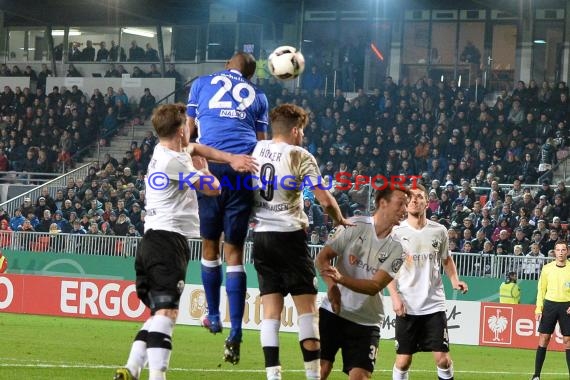 DFB Pokal  - 16/17  - SV Sandhausen vs. FC Schalke 04 (© Kraichgausport / Loerz)