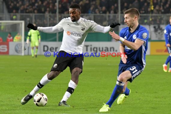 DFB Pokal  - 16/17  - SV Sandhausen vs. FC Schalke 04 (© Kraichgausport / Loerz)