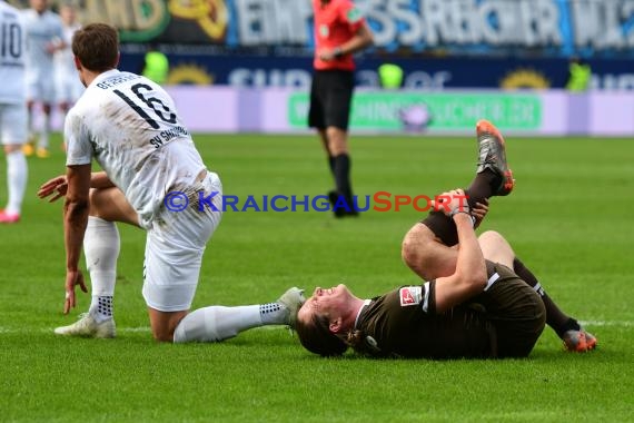 2. BL - 19/20 - SV Sandhausen vs. FC St. Pauli (© Kraichgausport / Loerz)