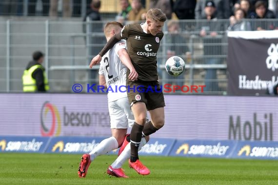 2. BL - 19/20 - SV Sandhausen vs. FC St. Pauli (© Kraichgausport / Loerz)