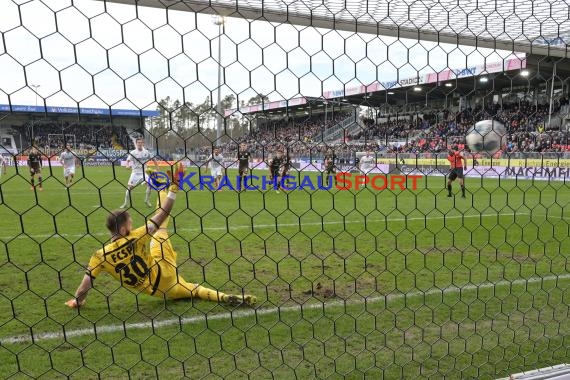 2. BL - 19/20 - SV Sandhausen vs. FC St. Pauli (© Kraichgausport / Loerz)