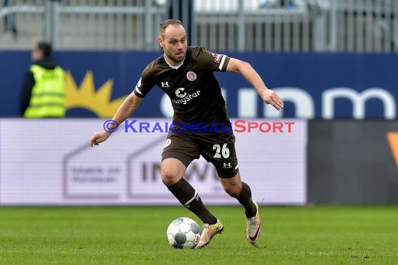 2. BL - 19/20 - SV Sandhausen vs. FC St. Pauli (© Kraichgausport / Loerz)