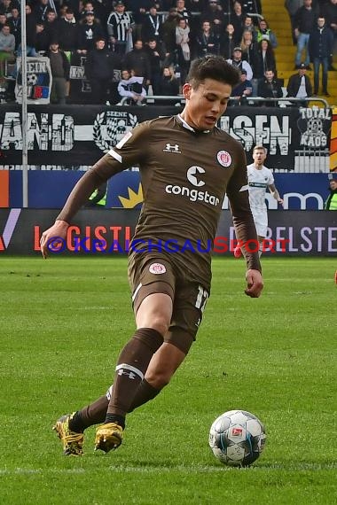 2. BL - 19/20 - SV Sandhausen vs. FC St. Pauli (© Kraichgausport / Loerz)