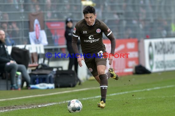 2. BL - 19/20 - SV Sandhausen vs. FC St. Pauli (© Kraichgausport / Loerz)