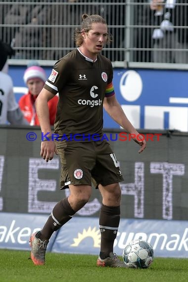 2. BL - 19/20 - SV Sandhausen vs. FC St. Pauli (© Kraichgausport / Loerz)