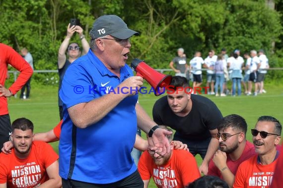 Sinsheim Relegation Kreisliga TS Eppingen vs TG Sinsheim in Hilsbach (© Kraichgausport / Loerz)