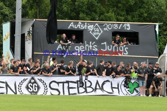 Sinsheim Relegation Kreisklasse A SG Stebbach/Richen vs SV Rohrbach/S 09.06.2019 (© Kraichgausport / Loerz)