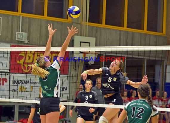 Volleyball Damen 3. Liga Süd SV Sinsheim gegen TV Holz 16.09.2017 (© Siegfried)