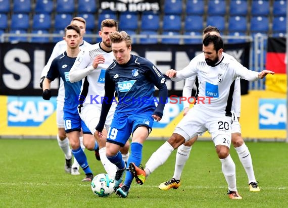 Regionalliga Südwest TSG 1899 Hoffeenheim II vs SSV Ulm 1846 Saison 17/18 (© Siegfried Lörz)