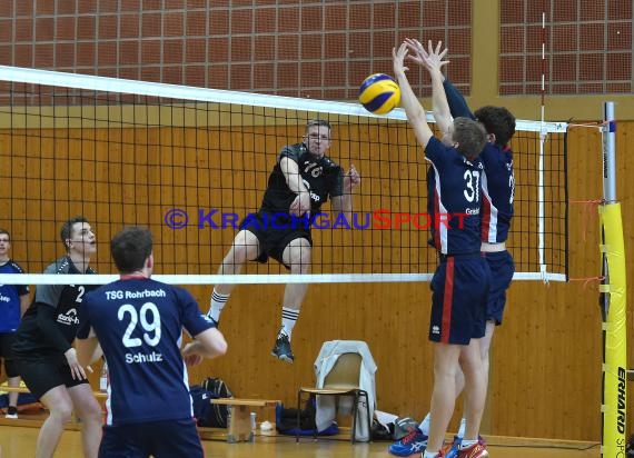 Volleyball Herren VB-Liga Sinsheim/Helmstadt vs TSG Rohrbach-2 (© Siegfried)