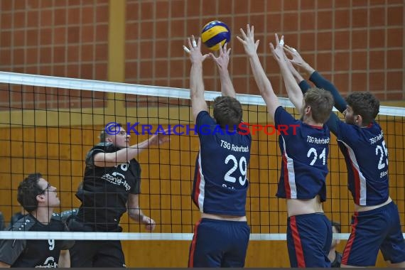 Volleyball Herren VB-Liga Sinsheim/Helmstadt vs TSG Rohrbach-2 (© Siegfried)