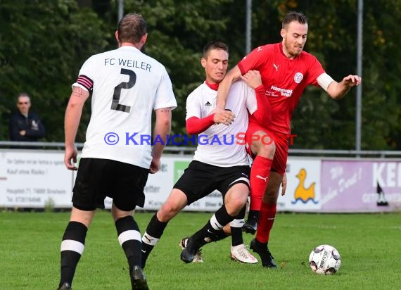 Saison 20/21 Kreisklasse A FC Weiler vs FV Sulzfeld  (© Siegfried Lörz)