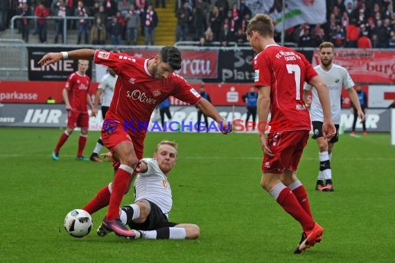 2. BL - 16/17 - SV Sandhausen vs. Wuerzburger Kickers (© Kraichgausport / Loerz)