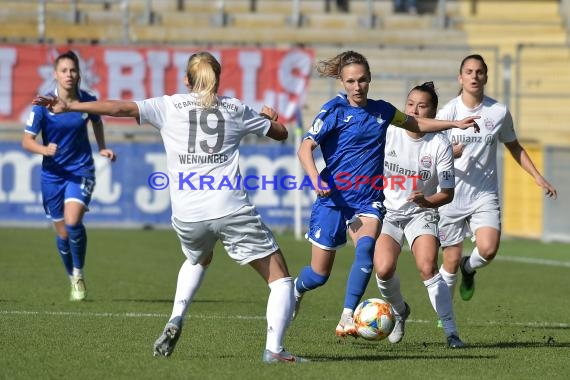 1.BL - Frauen - 19/20 - TSG 1899 Hoffenheim vs. FC Bayern Muenchen (© Kraichgausport / Loerz)