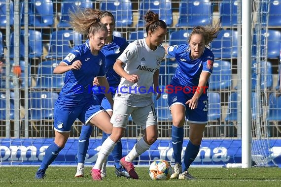 1.BL - Frauen - 19/20 - TSG 1899 Hoffenheim vs. FC Bayern Muenchen (© Kraichgausport / Loerz)