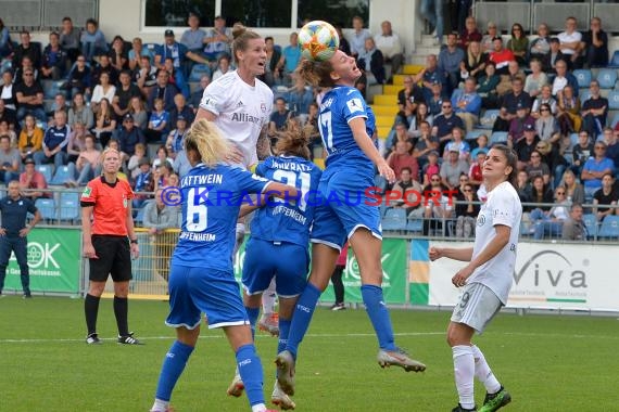 1.BL - Frauen - 19/20 - TSG 1899 Hoffenheim vs. FC Bayern Muenchen (© Kraichgausport / Loerz)