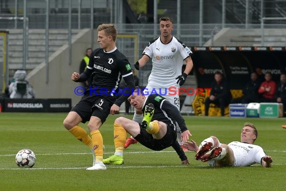 2. BL - 18/19 - SV Sandhausen vs. Dynamo Dresden (© Fotostand / Loerz)