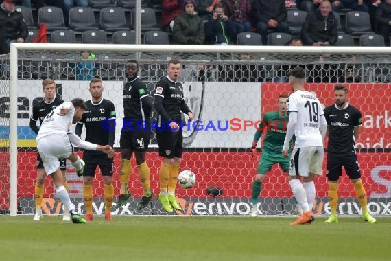 2. BL - 18/19 - SV Sandhausen vs. Dynamo Dresden (© Fotostand / Loerz)