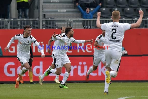 2. BL - 18/19 - SV Sandhausen vs. Dynamo Dresden (© Fotostand / Loerz)