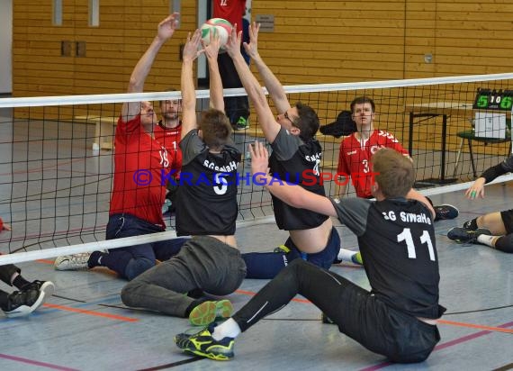 2. Volksbank Cup Sitzvolleyball Sinsheim-Helmstadt vs Dresdner SC (© Siegfried Lörz)