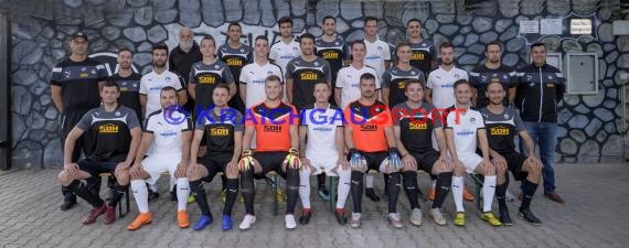 Mannschaftsfoto Saison 2019/20 Fussball Sinsheim - SV Reihen (© Kraichgausport / Loerz)