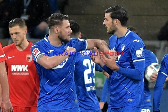 1.BL - 19/20 - TSG 1899 Hoffenheim vs. FC Augsburg (© Kraichgausport / Loerz)