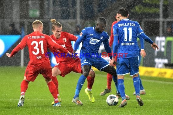 1.BL - 19/20 - TSG 1899 Hoffenheim vs. FC Augsburg (© Kraichgausport / Loerz)