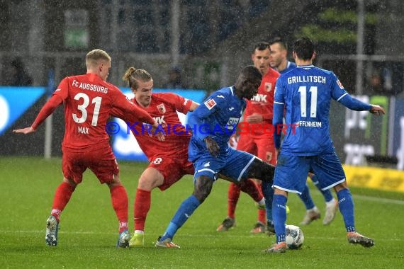 1.BL - 19/20 - TSG 1899 Hoffenheim vs. FC Augsburg (© Kraichgausport / Loerz)