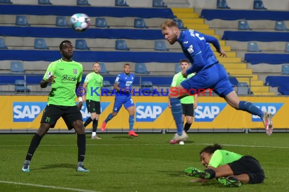 Regionalliga Suedwest - 2020/2021 - TSG 1899 Hoffenheim II vs. Eintracht Stadtallendorf (© Kraichgausport / Loerz)