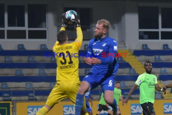 Regionalliga Suedwest - 2020/2021 - TSG 1899 Hoffenheim II vs. Eintracht Stadtallendorf (© Kraichgausport / Loerz)