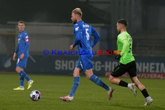 Regionalliga Suedwest - 2020/2021 - TSG 1899 Hoffenheim II vs. Eintracht Stadtallendorf (© Kraichgausport / Loerz)