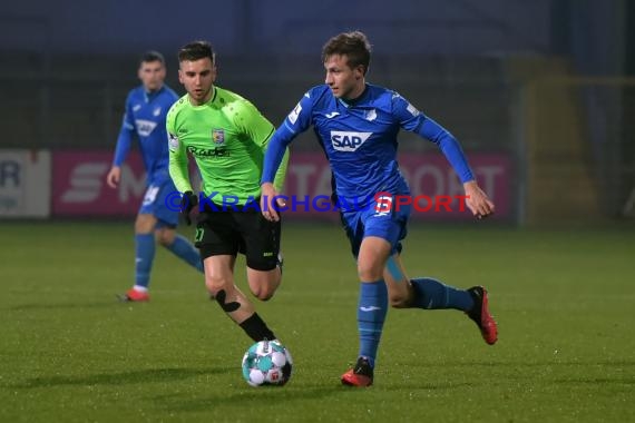 Regionalliga Suedwest - 2020/2021 - TSG 1899 Hoffenheim II vs. Eintracht Stadtallendorf (© Kraichgausport / Loerz)