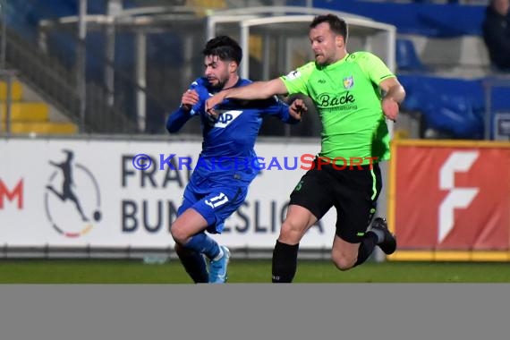 Regionalliga Suedwest - 2020/2021 - TSG 1899 Hoffenheim II vs. Eintracht Stadtallendorf (© Kraichgausport / Loerz)