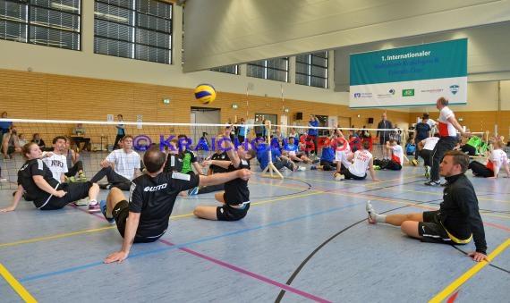 1. Internationaler Volksbank Kraichgau und Friends Cup Sitzvolleyball (© Siegfried Lörz)