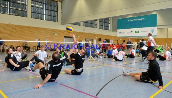 1. Internationaler Volksbank Kraichgau und Friends Cup Sitzvolleyball (© Siegfried Lörz)