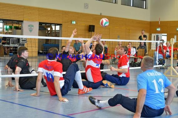 Endspiel Volksbank Kraichgau und Friends Cup Sitzvolleyball (© Siegfried Lörz)